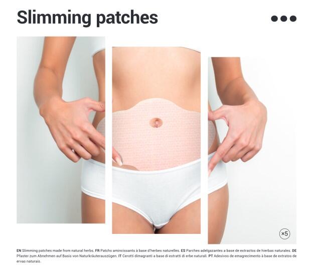 SlimPatches Pro™ – Pack de 5 Parches Reductores